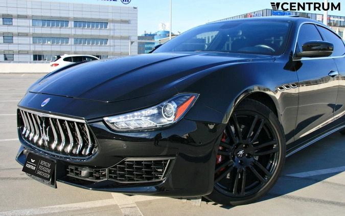 Maserati Ghibli cena 186900 przebieg: 66636, rok produkcji 2019 z Kcynia małe 137